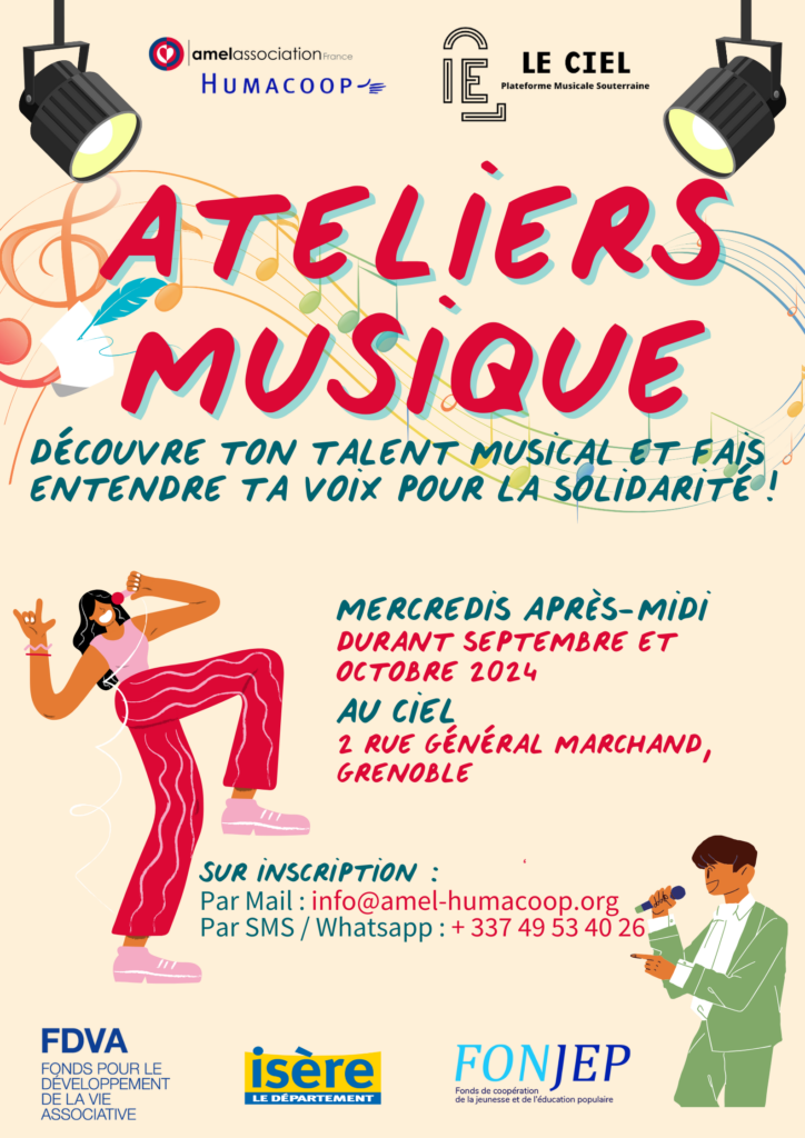 Ateliers musique septembre-octobre 2024